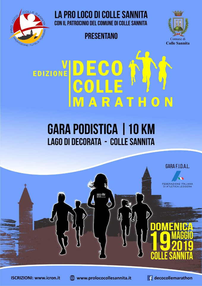 DecoColle Marathon 2019 gara di Colle Sannita