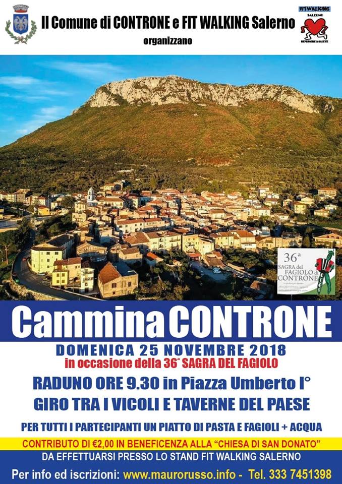 Cammina Controne 2018