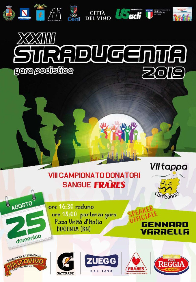 Stradugenta 2019 gara podistica di Dugenta