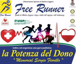 La potenza del dono 2019 gara podistica Eboli