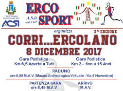 Ercolano Gara podistica Corri Ercolano 2017