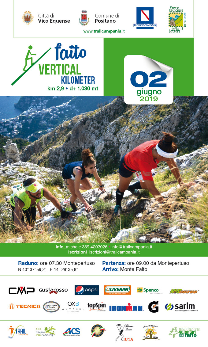 Faito Vertical Kilometer 2019 trail