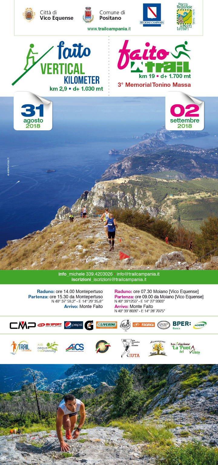 Vertikal kilometer Trail Faito 2018