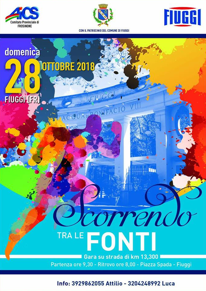 Scorrendo tra le Fonti 2018 Fiuggi