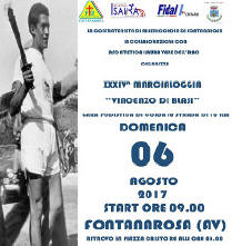 Fontanarosa gara podistica 2017