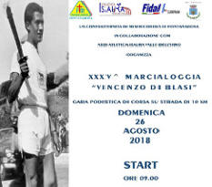 Marcialonga Vincenzo Di Blasi 2018 gara podistica Fontanarosa