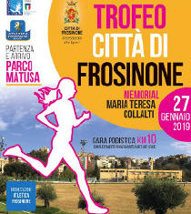 Trofeo citta di Frosinone 2019 gara podistica