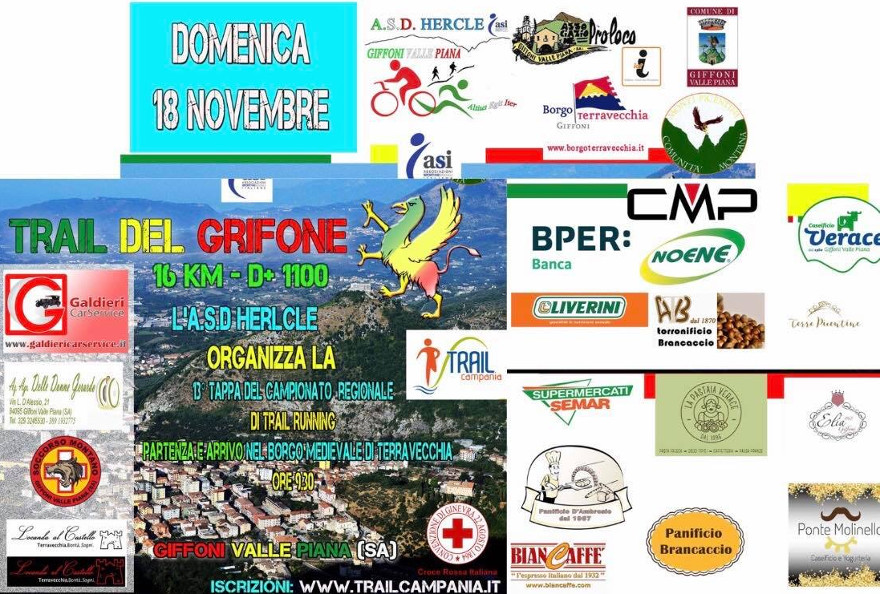 Trail del Grifone 2018 Giffoni Valle Piana