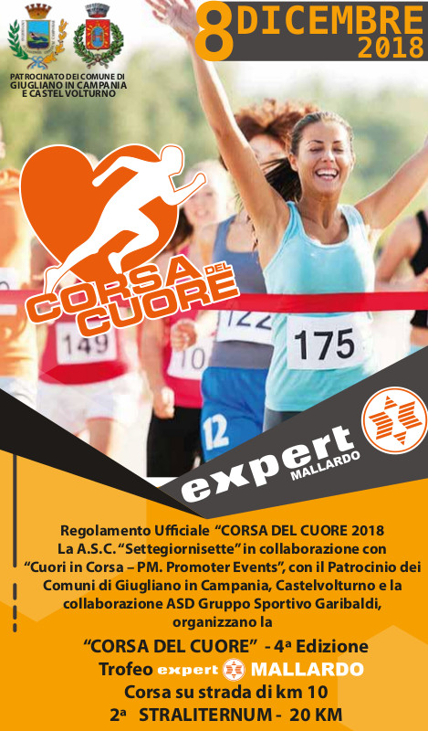 Lago Patria la Corsa del cuore 2018