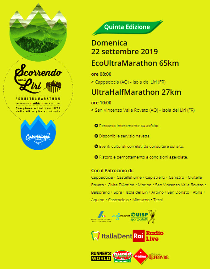 Scorrendo il Liri 2019 gara di isola Liri