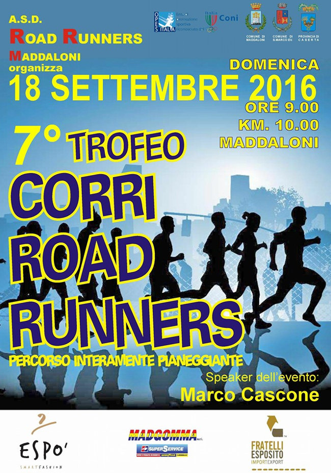 Maddaloni Corri Road Runners 2016