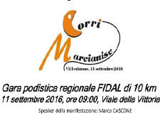 Marcianise Corri Marcianise anno 2016