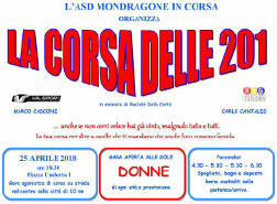 Mondragone Corsa delle 201 gara anno 2018