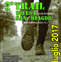 Trail difesa San Biagio 2017