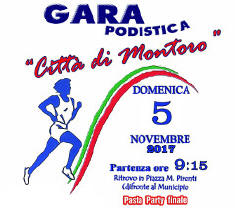 Gara podistica Città di Montoro 2017