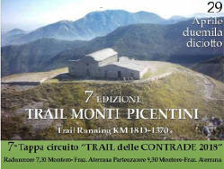 Trail Monti Picentini 2018 montoro