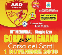 Mugnano gara podistica anno 2016