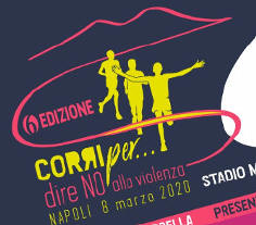 Corri per dire no alla violenza 2020 gara_podistica di Napoli