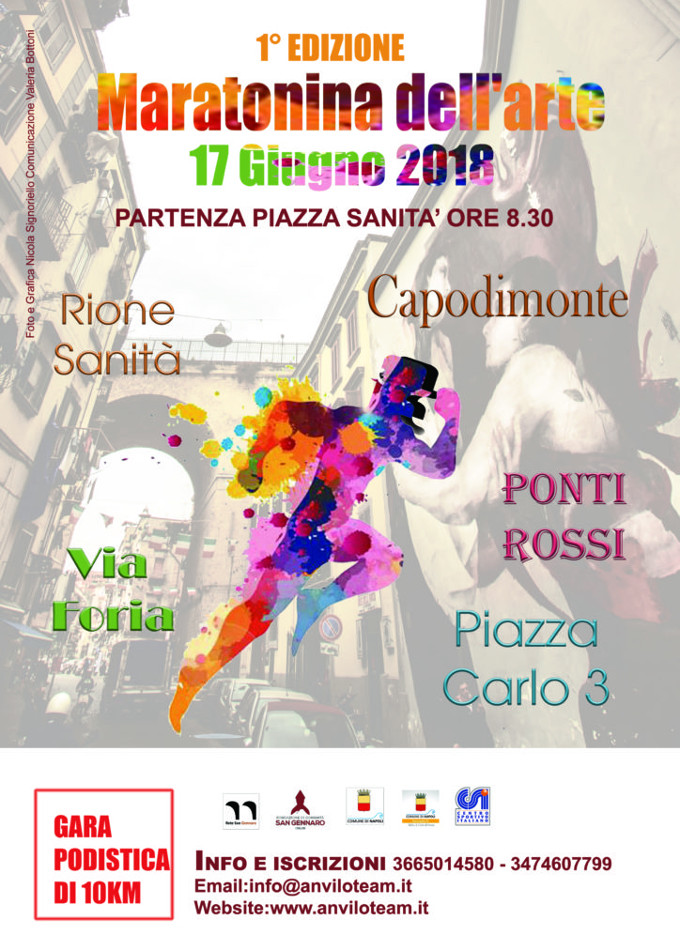 Maratonina dell'arte Napoli Sanità 2018