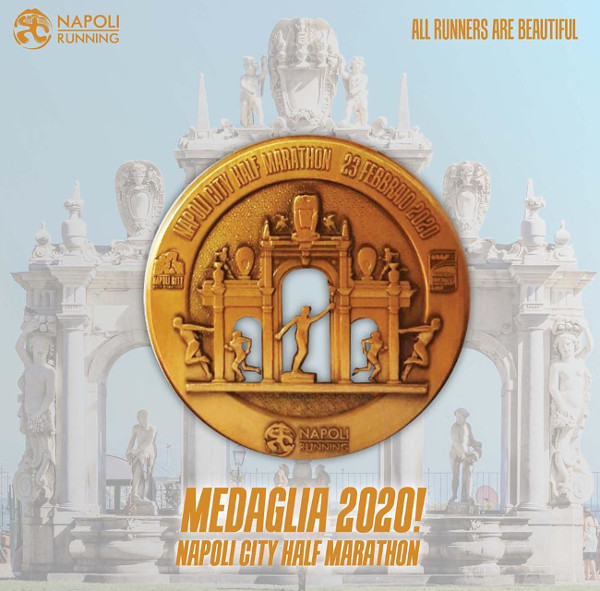 Medaglia Napoli City Half Marathon 2020