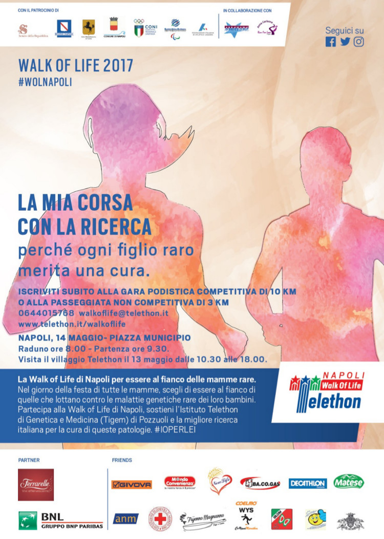 Napoli gara Telethon 2017