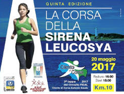 Sirena Leucosya anno 2017 gara podistica