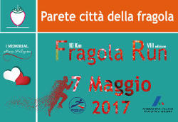 PARETE gara podistica anno 2017