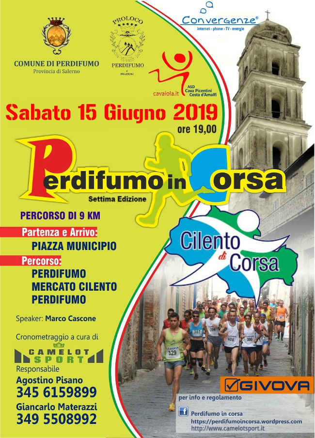 Perdifumo in Corsa 2019 gara podistica