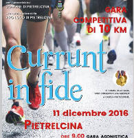 Pietrelcina gara podistica anno 2016