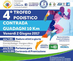 Pomigliano d'Arco gara podistica contrada Guadagni anno 2017