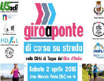 Ponte gara podistica aprile 2016