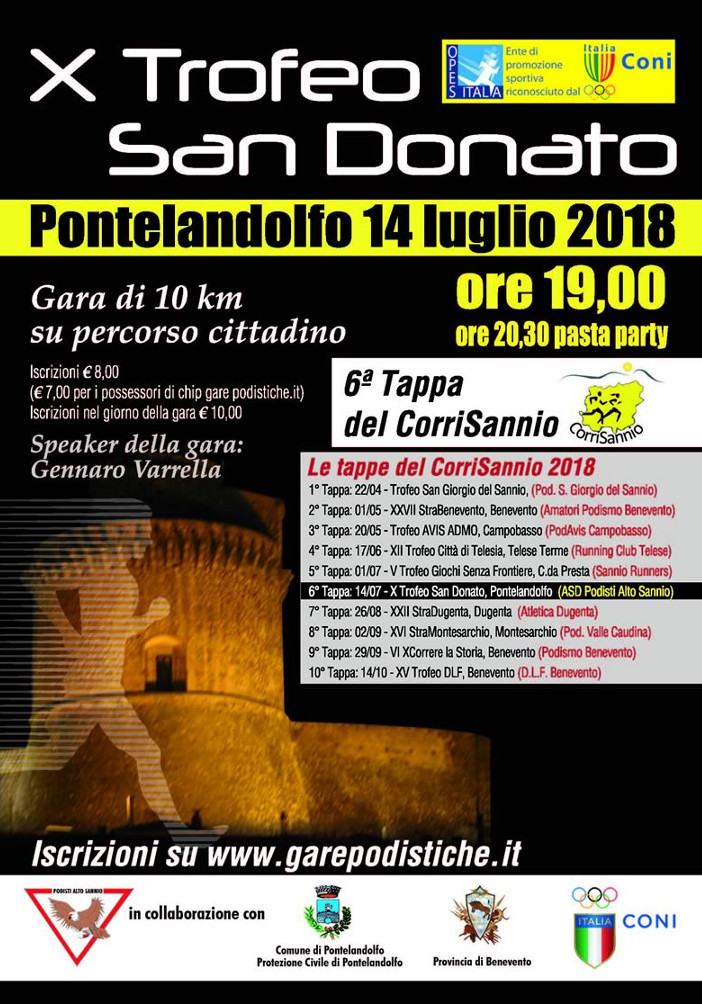 Pontelandolfo Trofeo SanDonato 2018