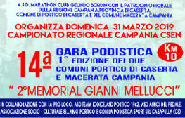 Podistica Portichese Due Comuni 2019 gara podistica