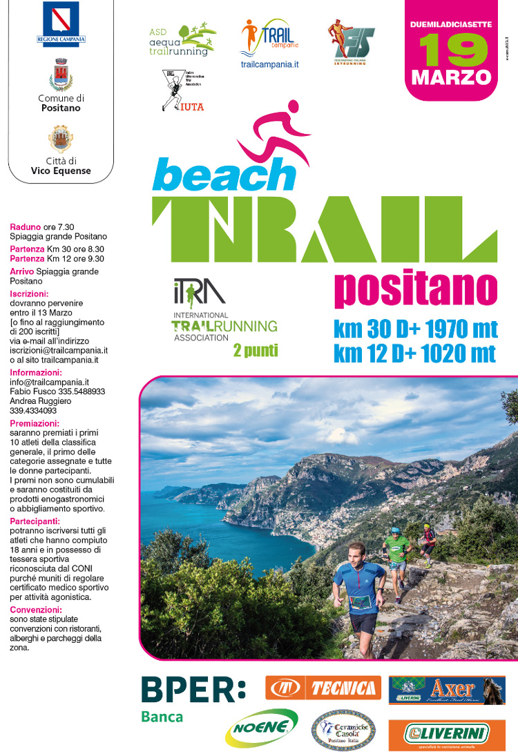 Beach Trail Positano 2017