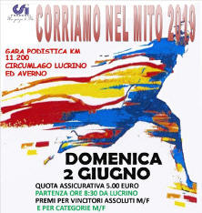 Corriamo nel mito 2019 gara_podistica Lago Lucrino e Averno