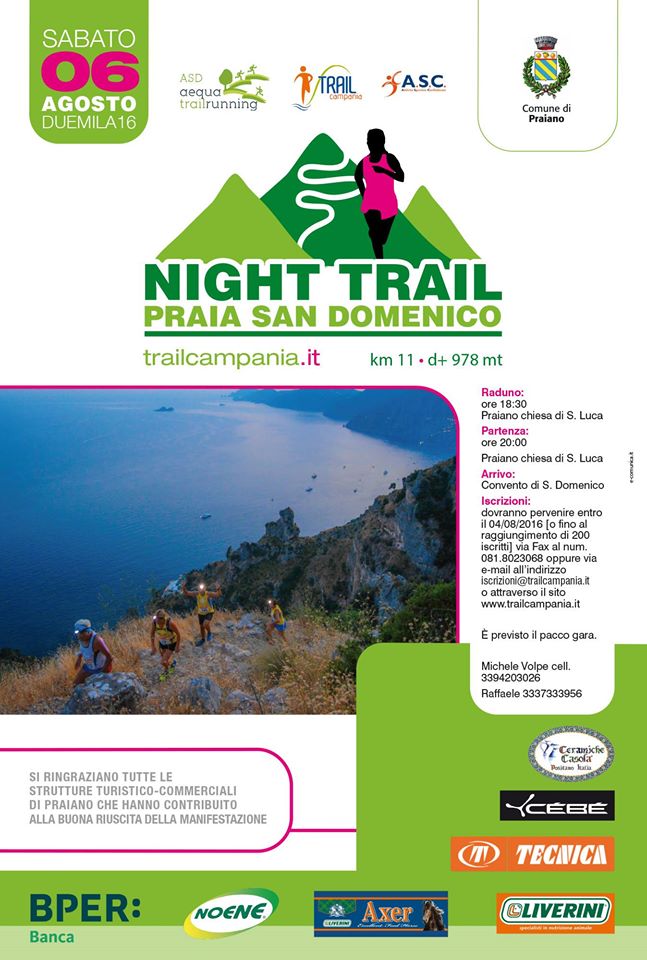 Praiano night trail 2016