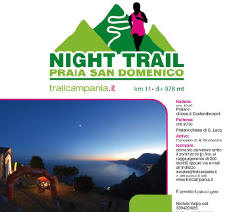 Trail Praiano Night Trail Praia SanDomenico 2018