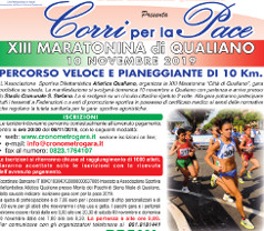 Maratonina Città di Qualiano 2019 gara