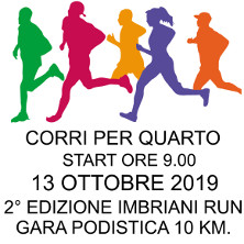 Corri per Quarto 2019 gara podistica di Quarto