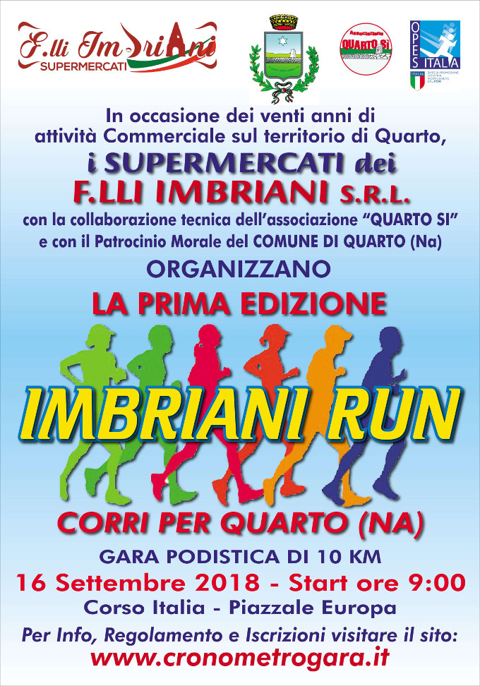 Imbriani Run 2018 Quarto