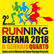 QUARTO gara podistica befana 2018