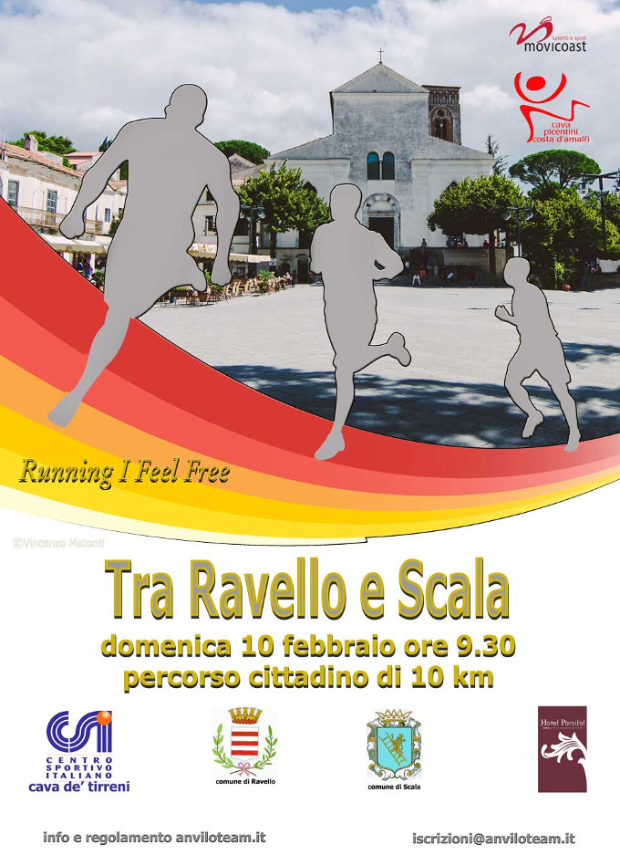 Ravello Scala 2019 gara podistica 10 febbraio