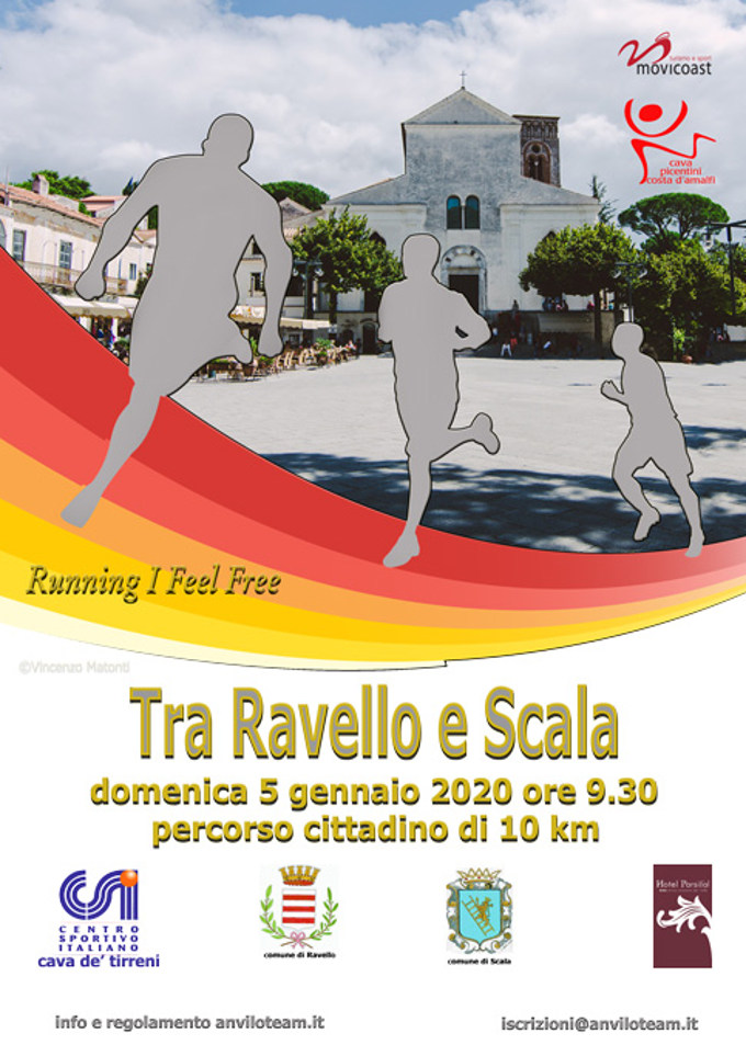 Ravello e Scala 2020 gara podistica