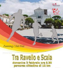 Tra Ravello e Scala febbraio 2019 gara podistica