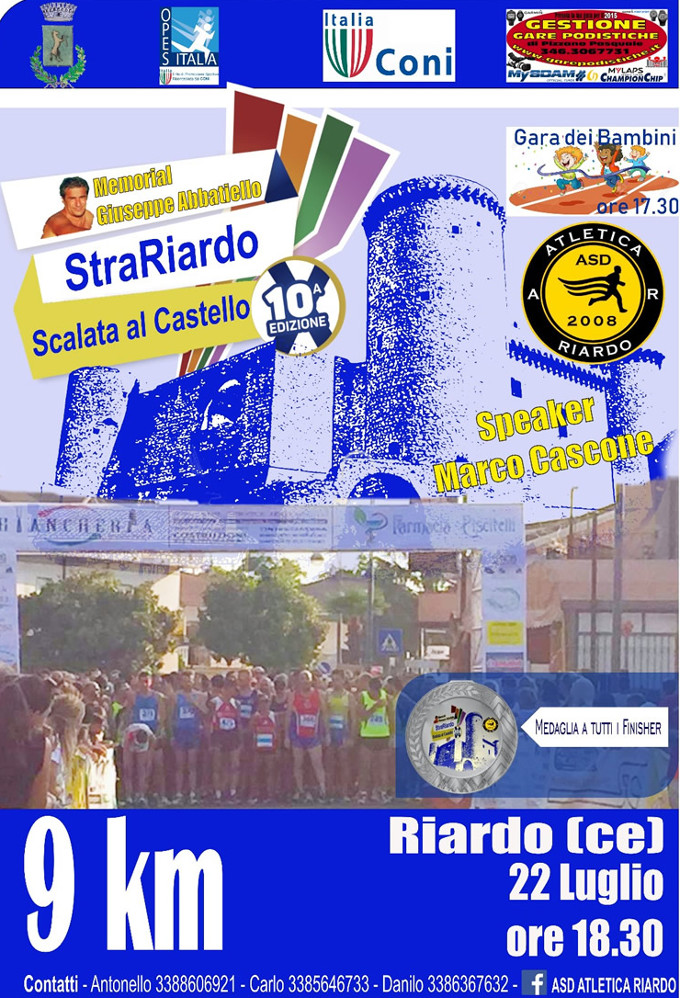 Riardo Scalata al Castello StraRiardo 2018