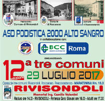 Rivisondoli Tre Comuni 2017 anno