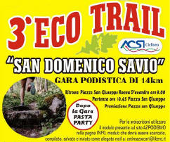 Eco Trail San Domenico Savio 2018 Rocca D'Evandro