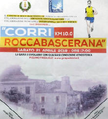 Roccabascerana gara podistica Corri Roccabascerana 2018