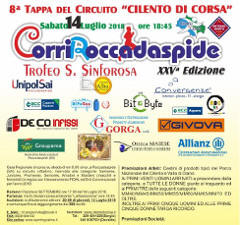 Gara podistica Corriroccadaspide 2018 Roccadaspide