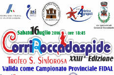 Roccadaspide CorriRoccadaspide 2016